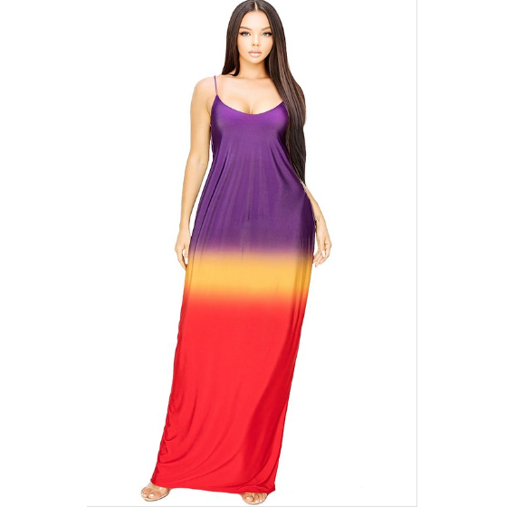 Jada Ombre Maxi Dress