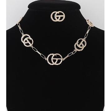 Clarise Chain Necklace Set