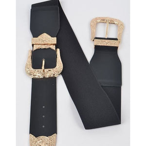 Two Size Buckles Curvy Size Belt