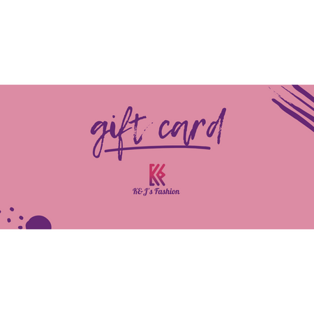 K&J's Fashion E-Gift Card