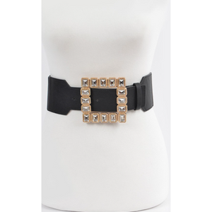 Glass Buckle Curvy Size Belt
