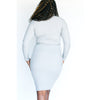 Heather Gray Sweater Dress