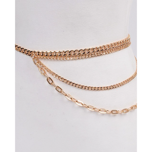 Gold- Multi Strands Belt