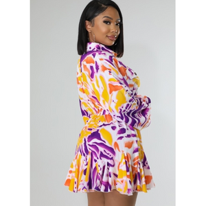 Priscilla Multi Color Dress