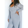 Nia Jumpsuit and Long Cardigan Sets
