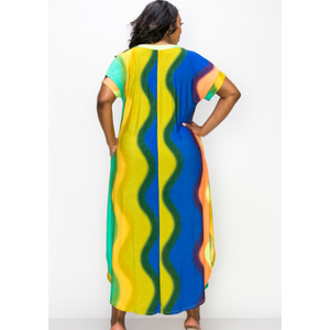Multi Color Maxi Dress