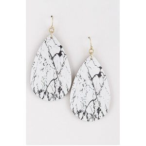 Teardrop Western Earrings