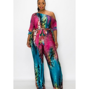 Zina Curvy Diva Jumpsuit